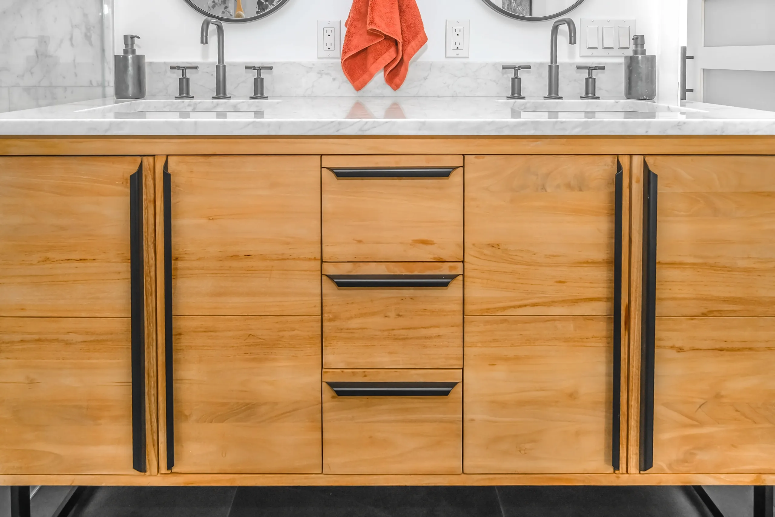 stained kitchen Cabinets