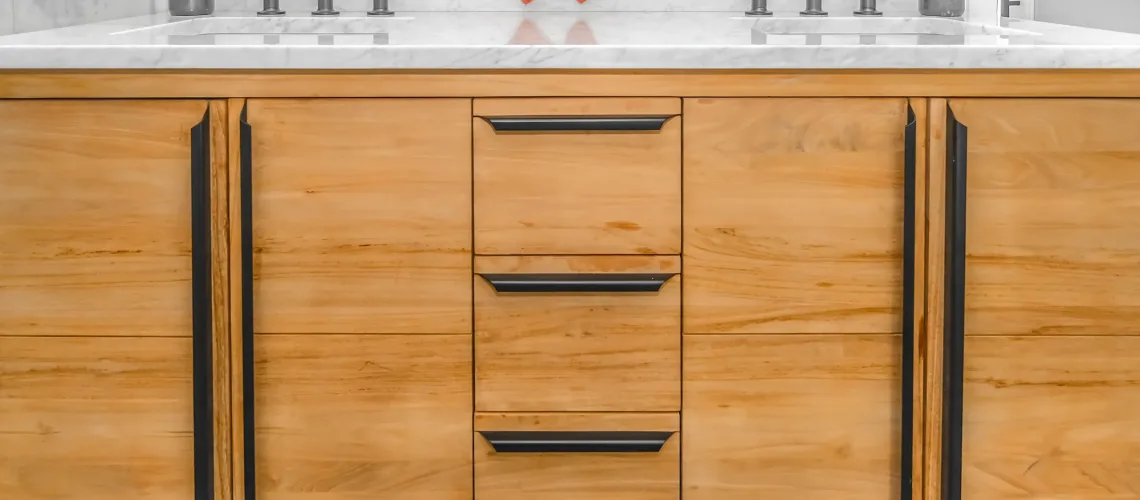 stained kitchen Cabinets